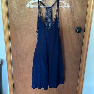 City triangles, extra-large navy dress